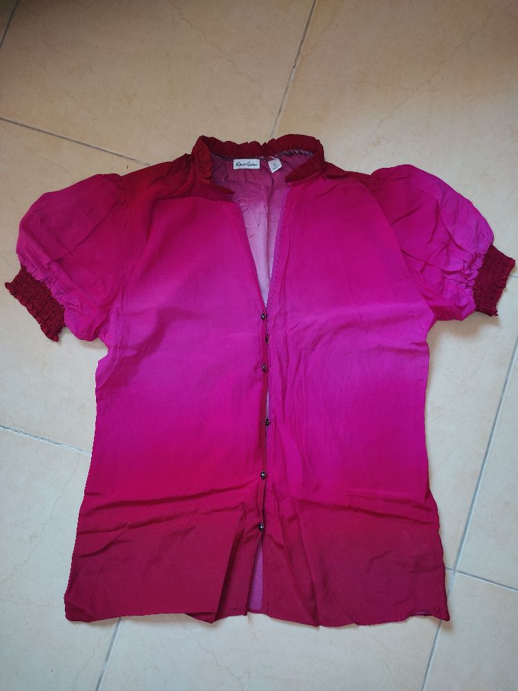 Casual shirt en rose fushia 