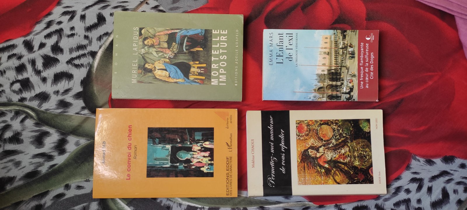 4 romans en français 
