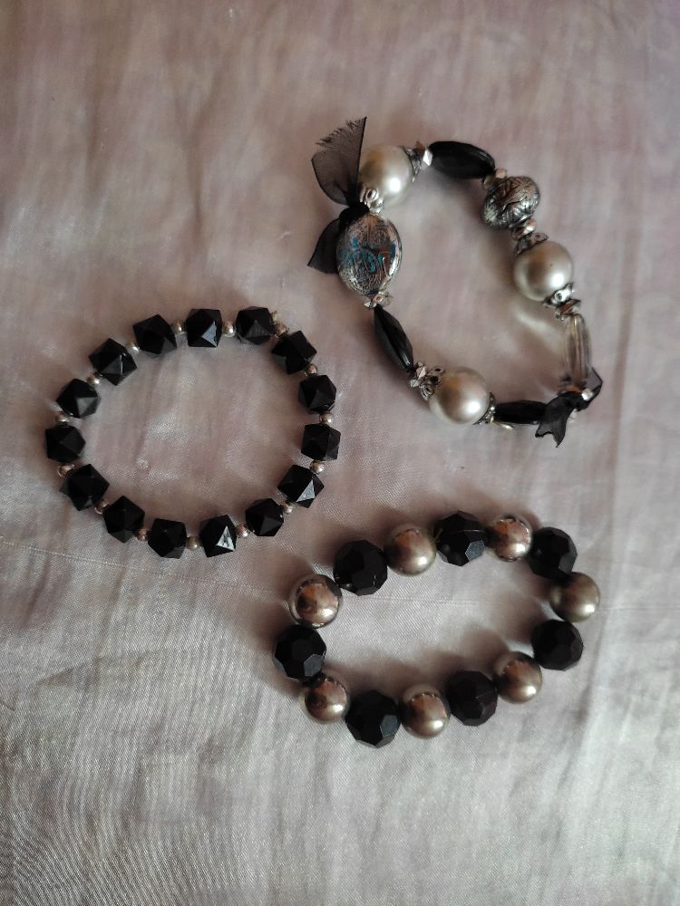 Lot de 3 bracelets 