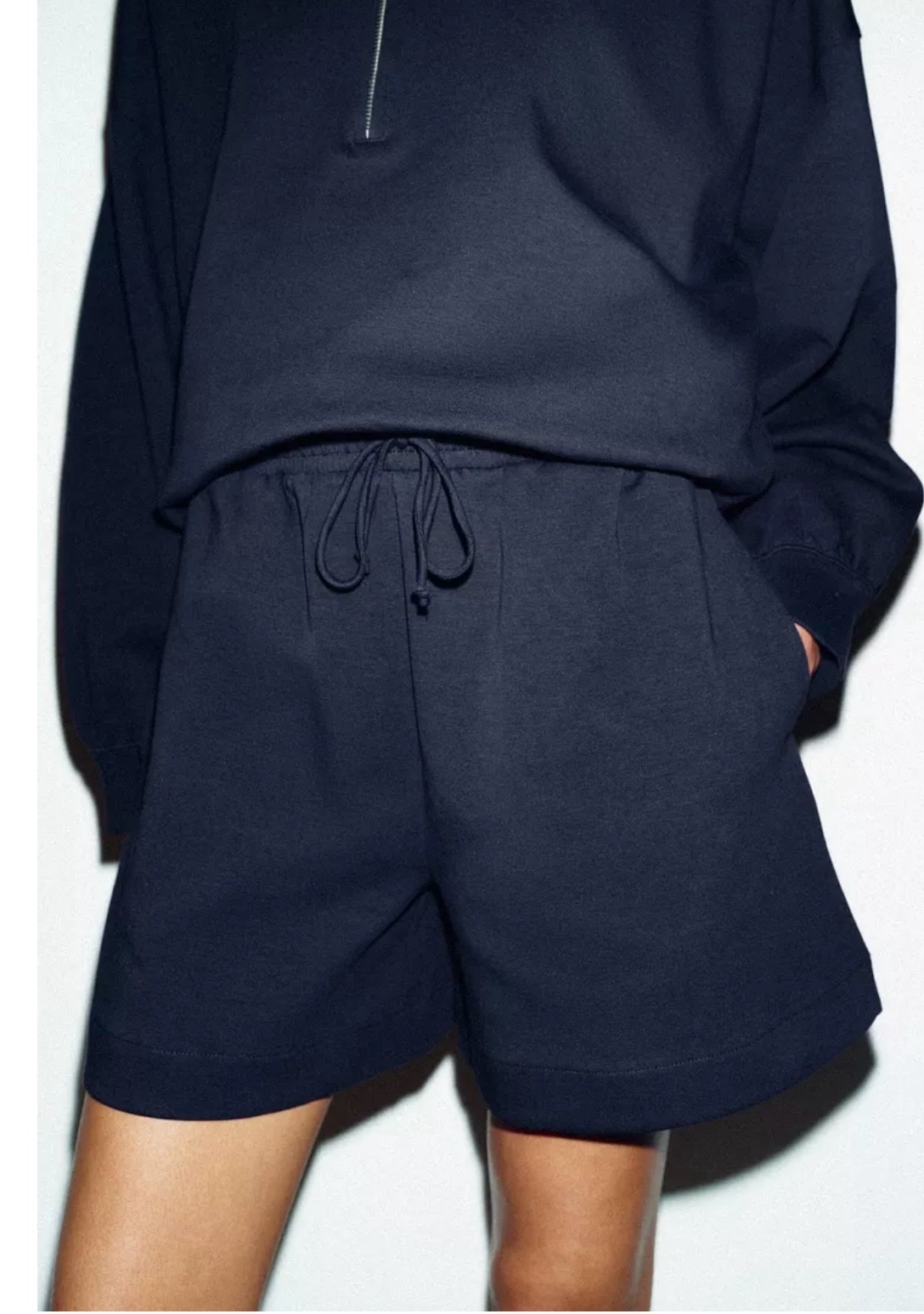 Short bleu marine