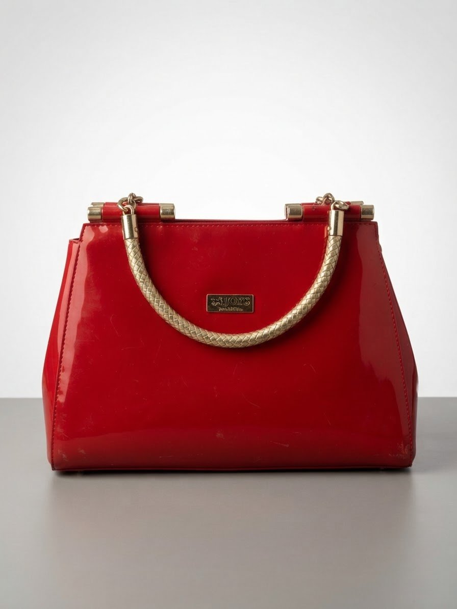 Sac à main rouge