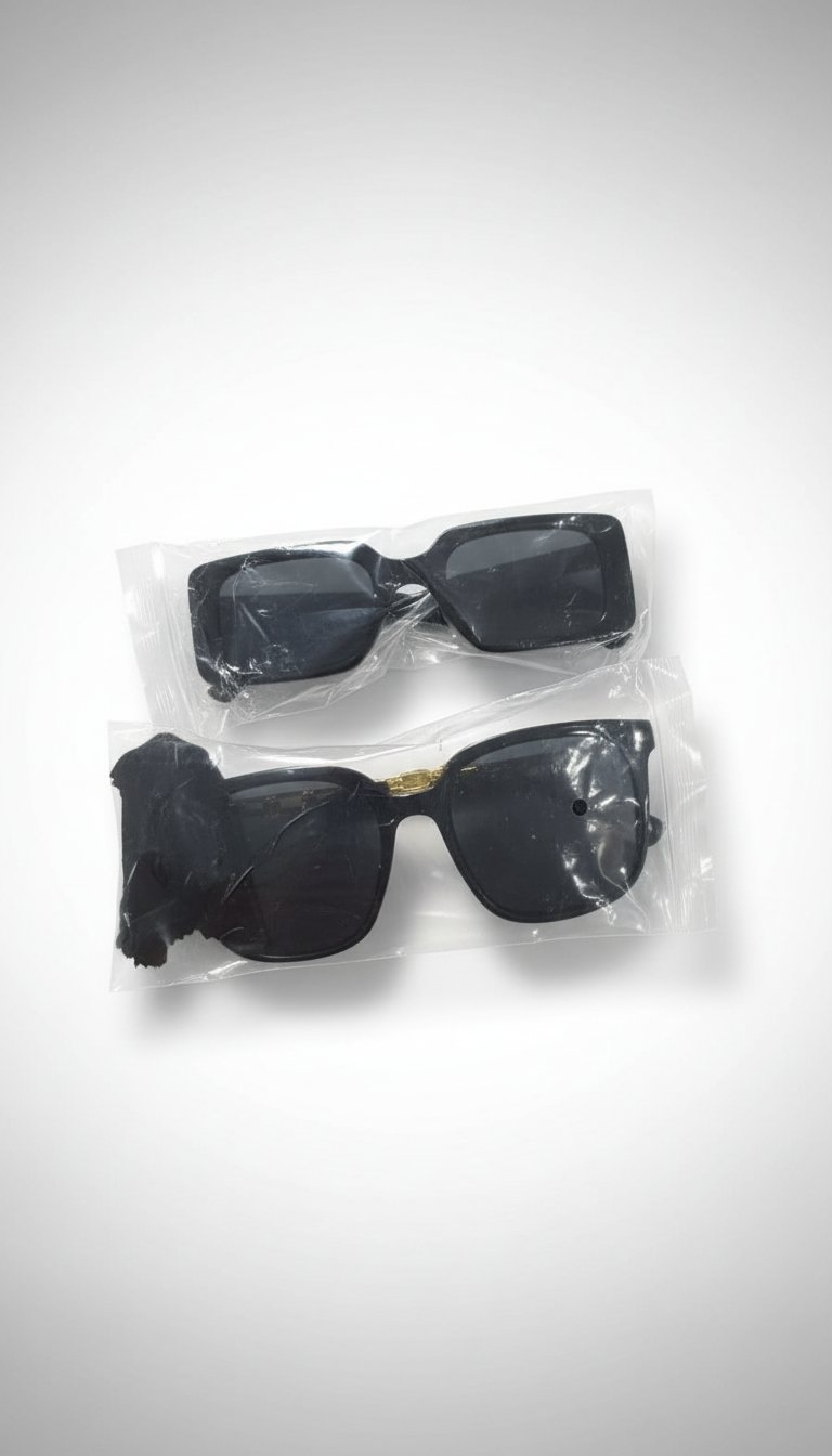Deux lunettes solaires 