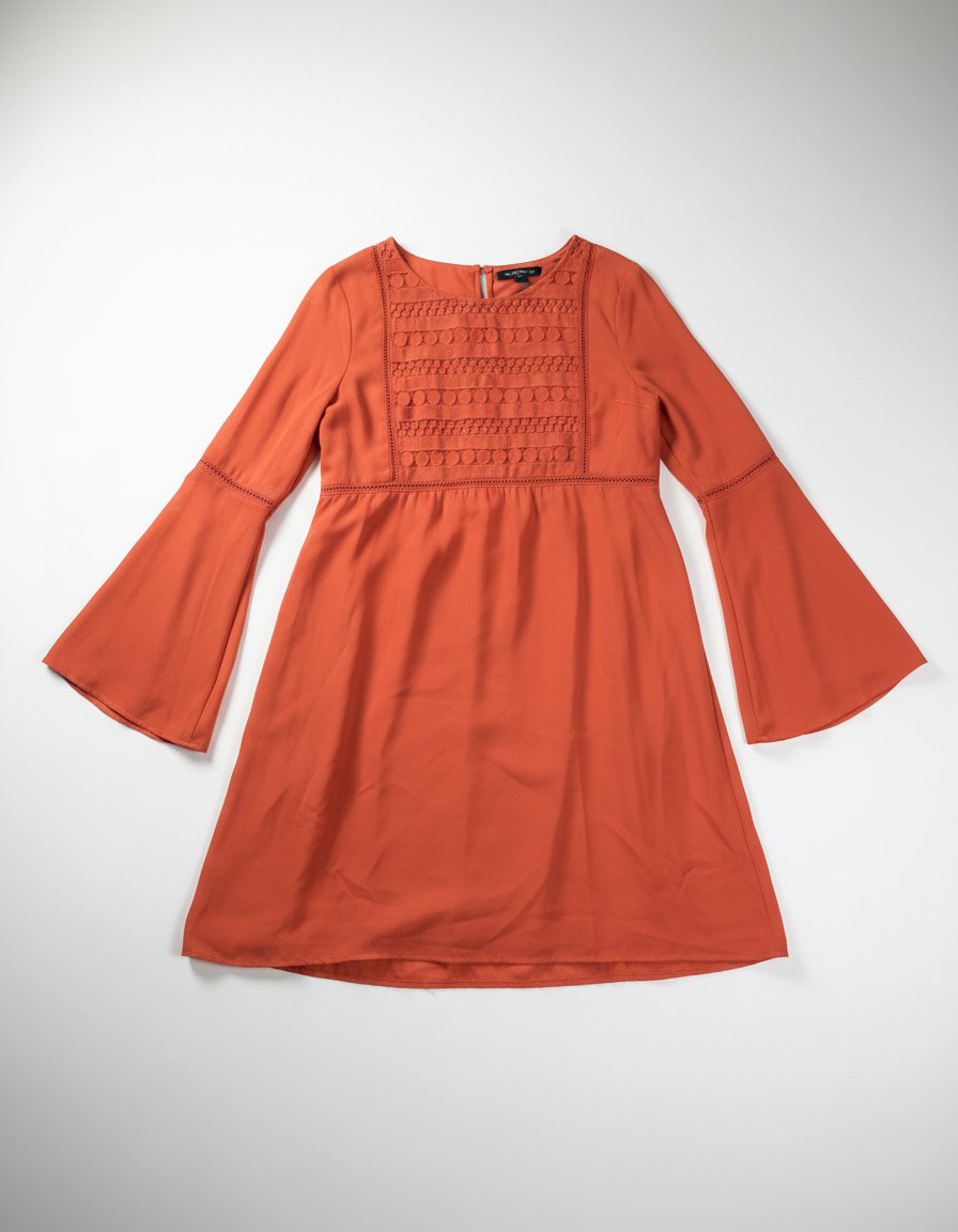Robe orangé H&M