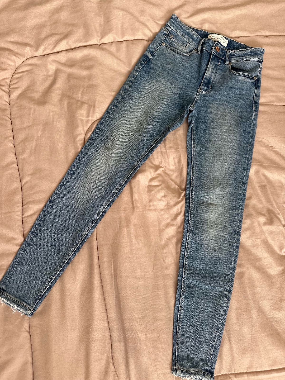 Jeans skinny stradi