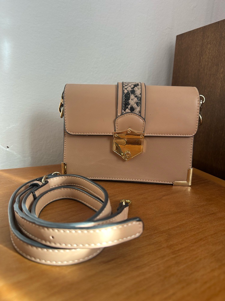 Sac rose poudré