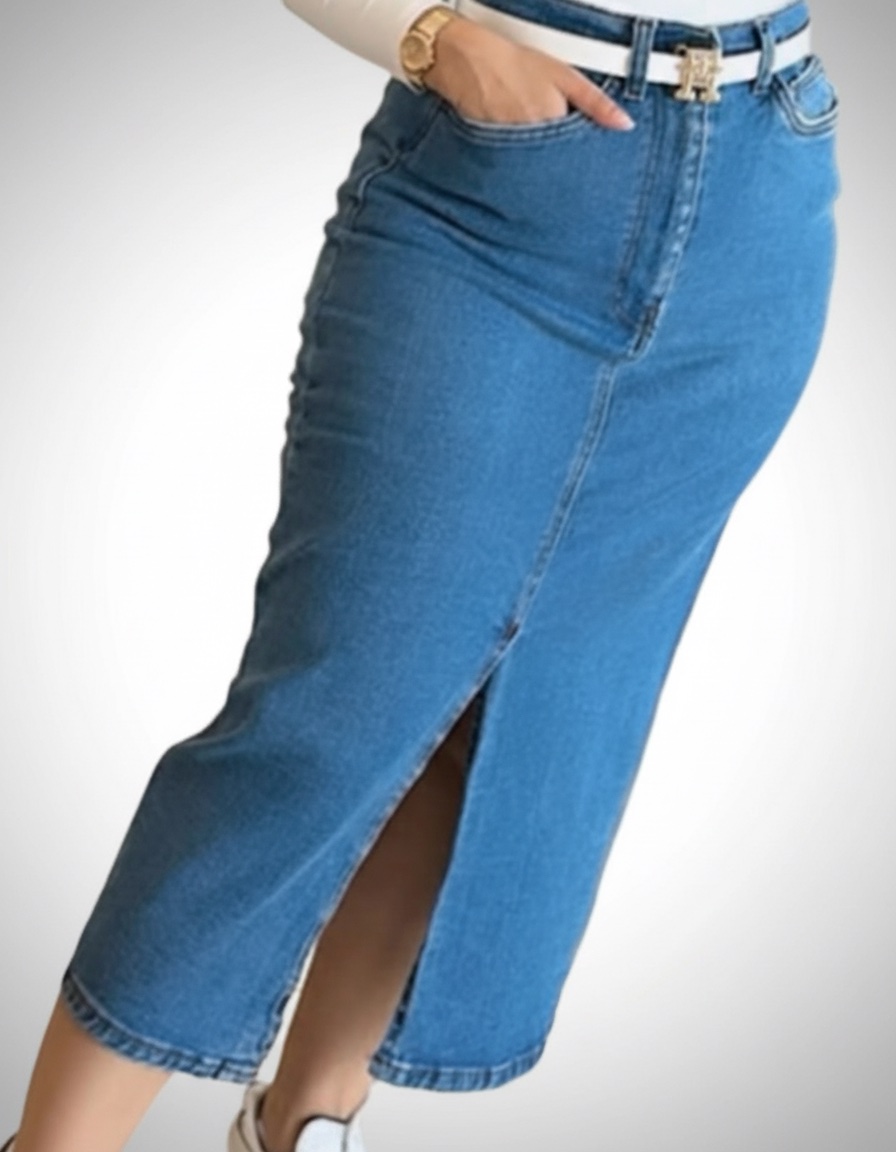 Jupe jeans