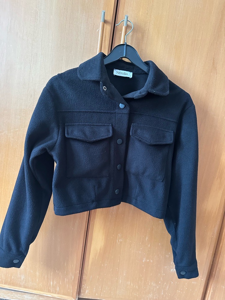 Veste cachemir noir