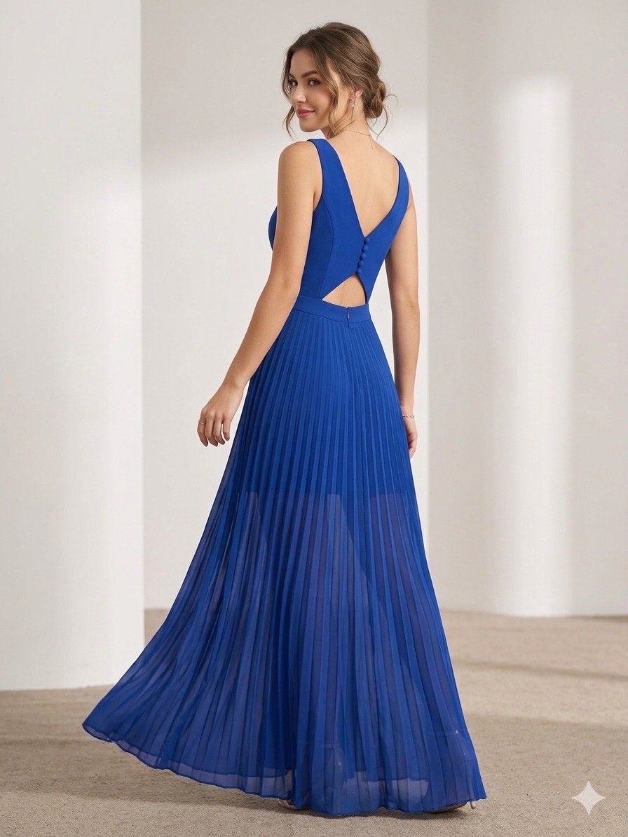 Robe bleu roi