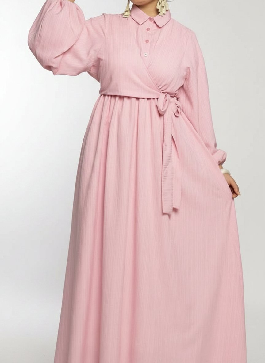Robe rose