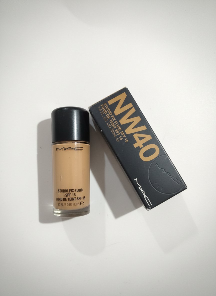 Studio fix fluid spf 15 fond de teint Mac réf nw40