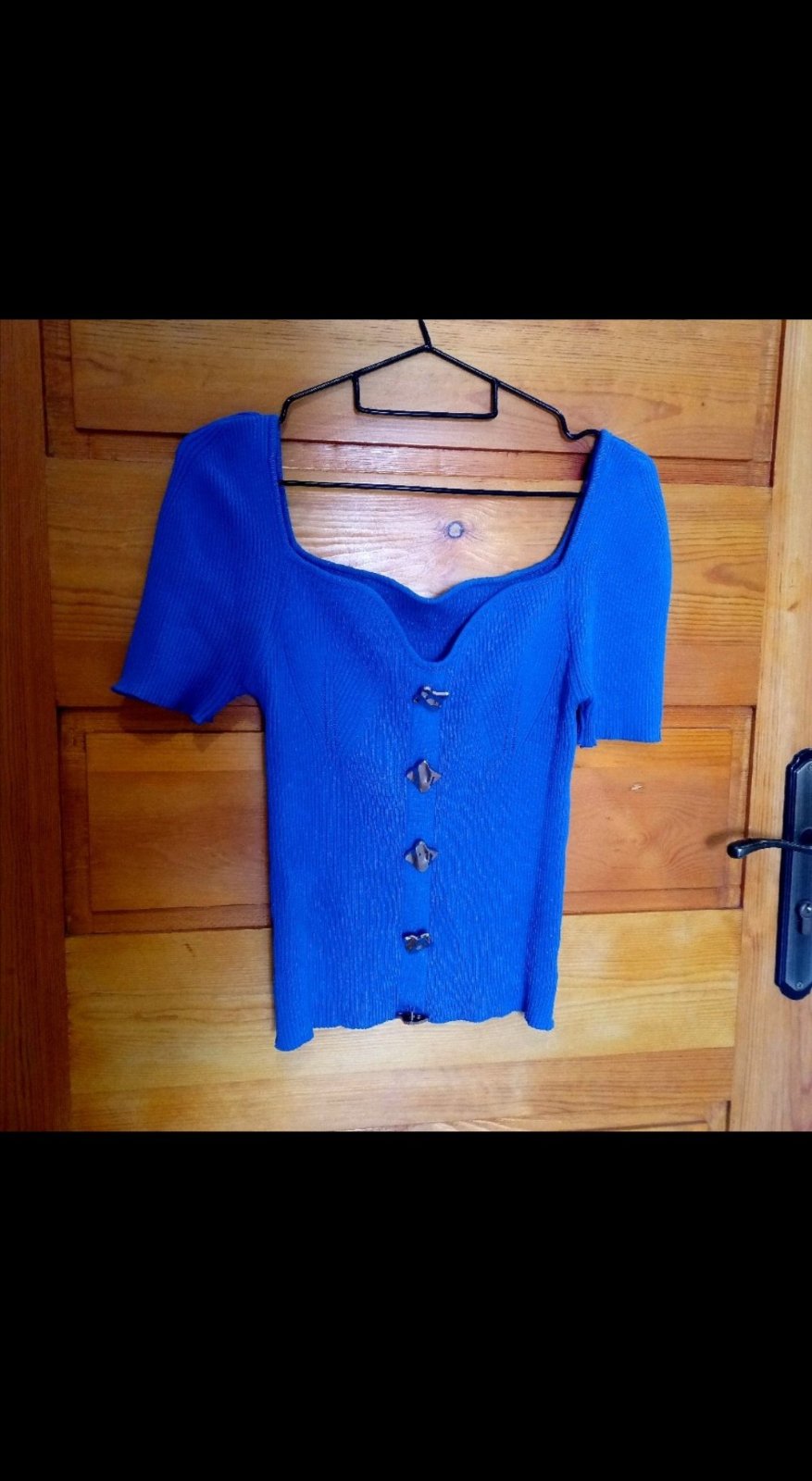 Top en tricot côtelé 