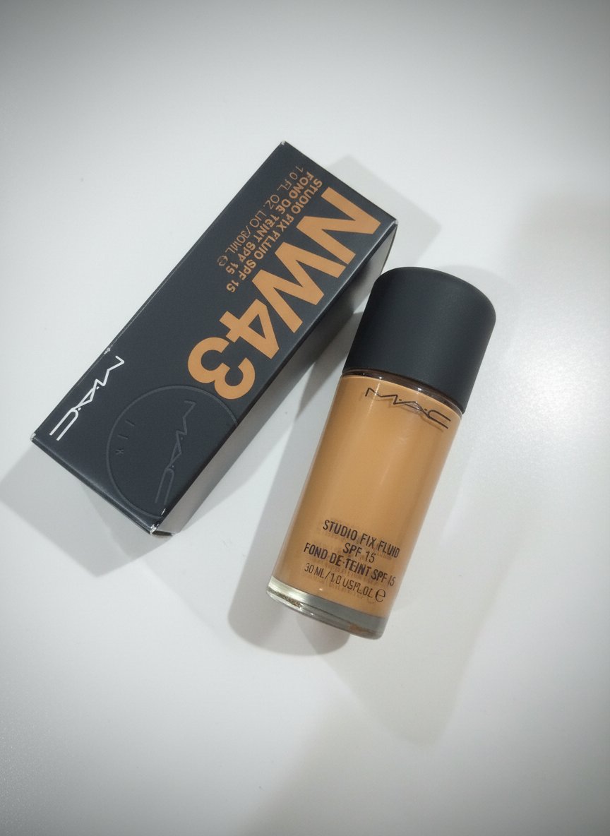 Studio fix fluid spf 15 fond de teint Mac réf nw43
