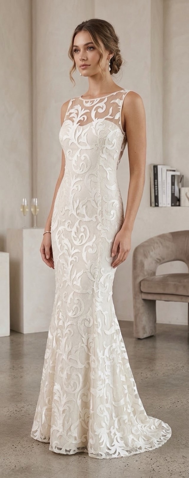 Robe de soirée originale de la marque ralph lauren