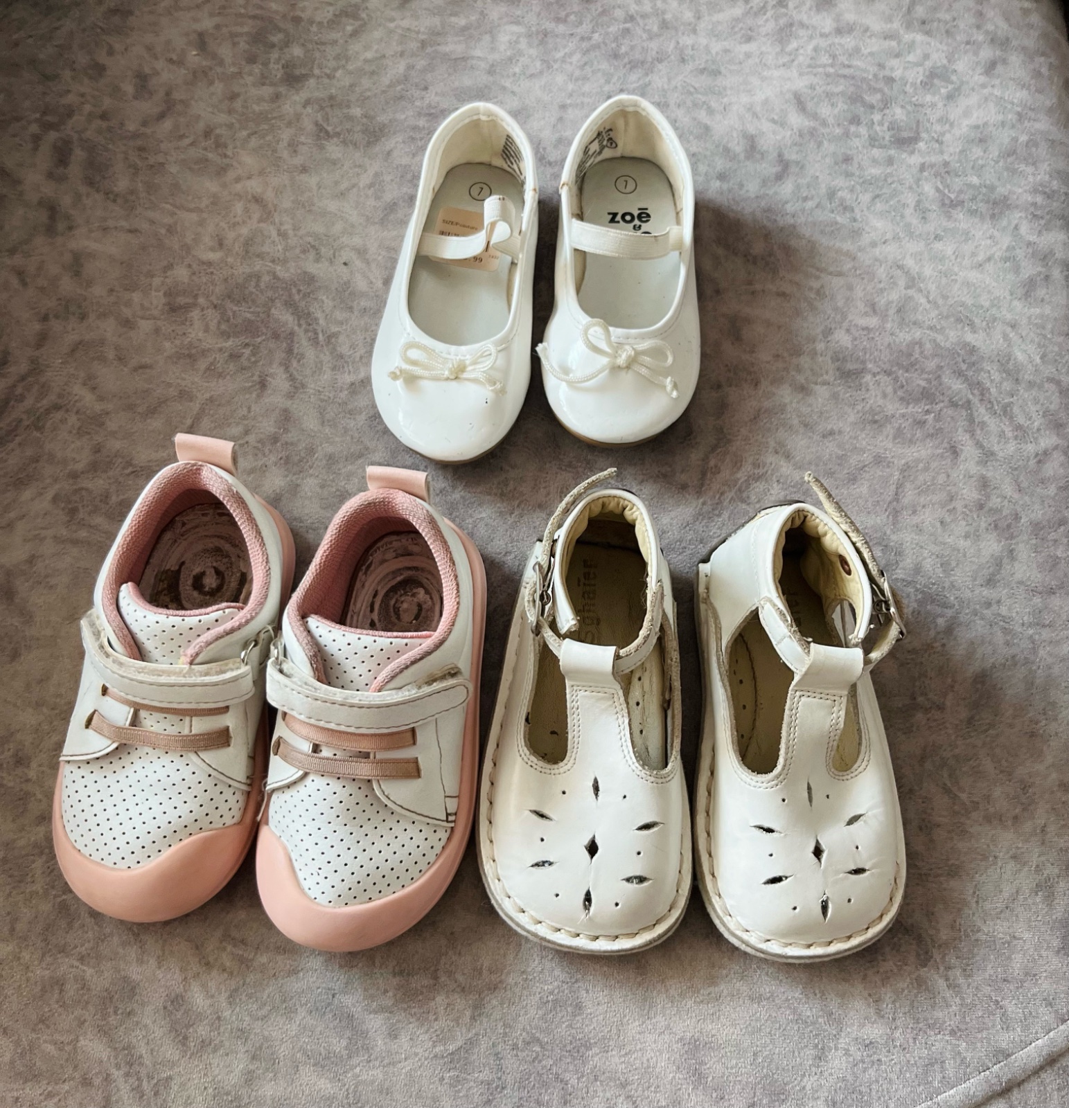 Chaussures pointure 22 pour bebe fille 