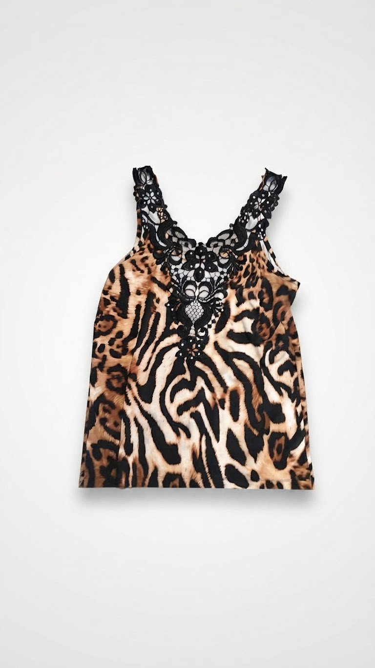 Haut Dolce & Gabbana léopard/tigre taille M neuf 