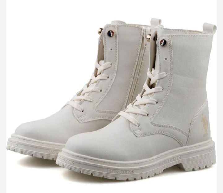 Botte polo crème 