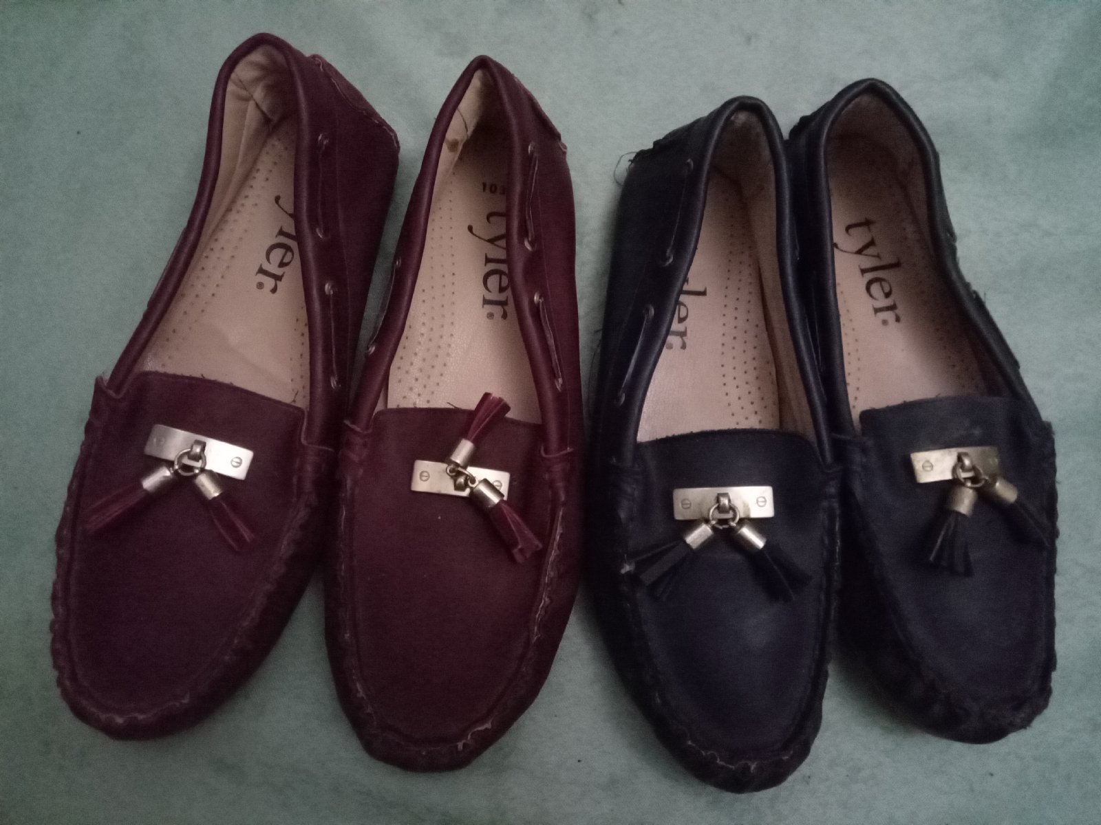 Mocassin Tyler vintage cuir souple 