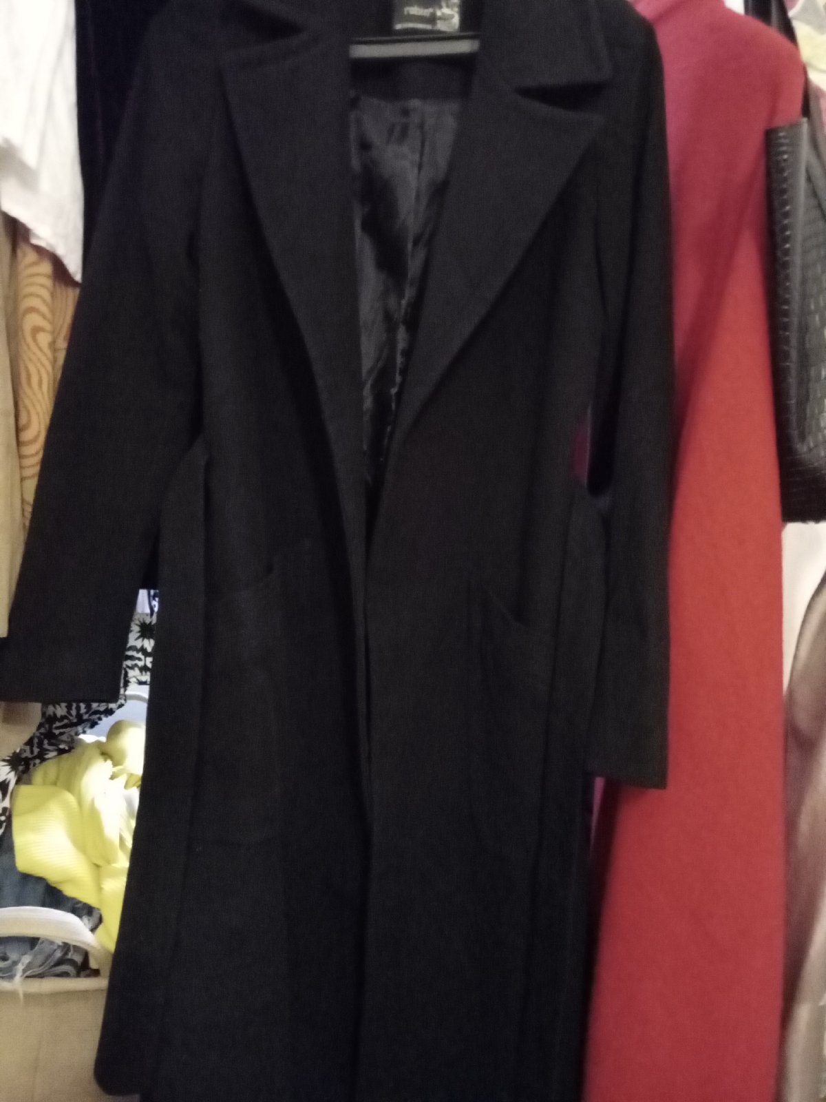 Manteau cachemire long