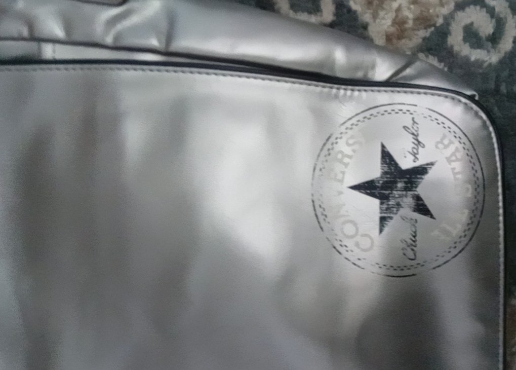 Sac à bandoulière argenté 