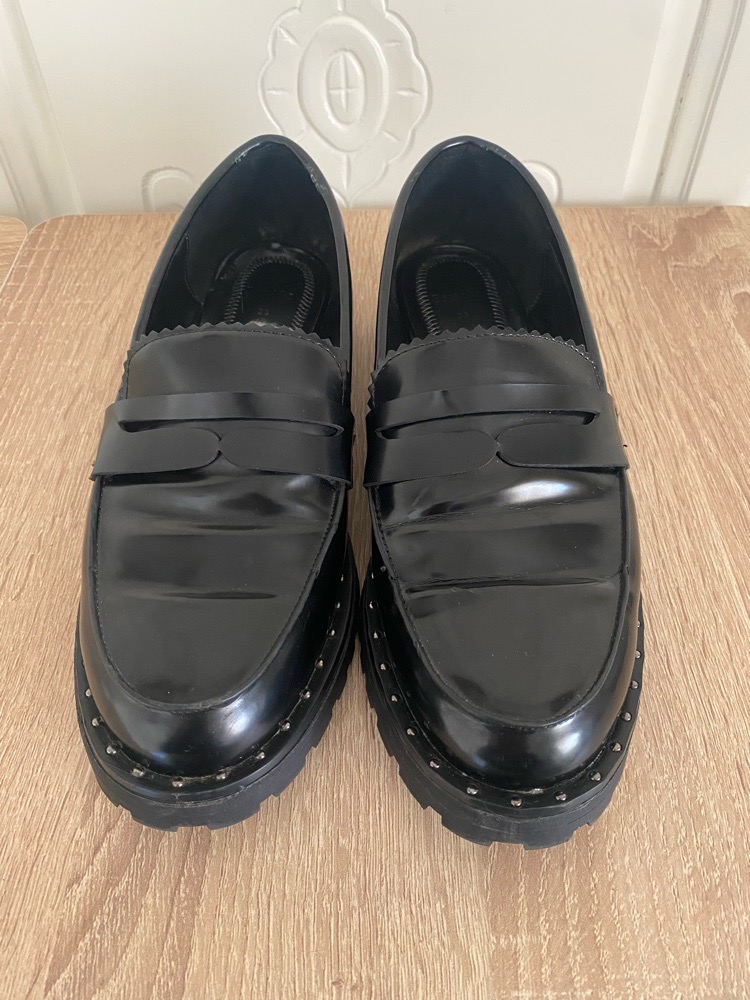 Derbies noir "Bershka"