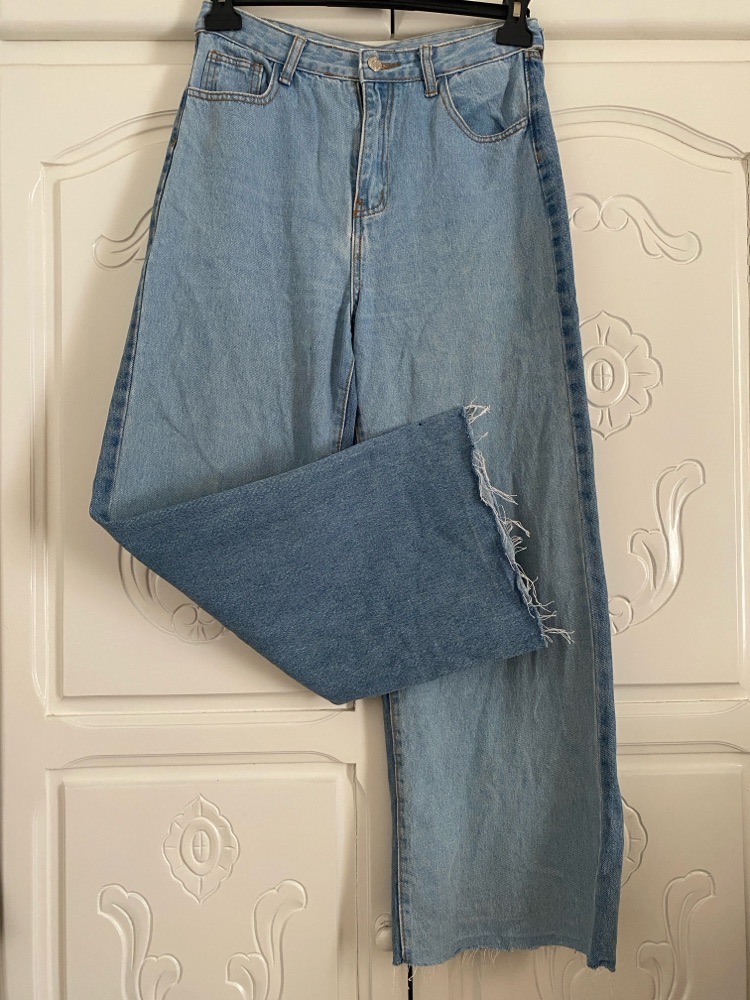 Pantalon double face
