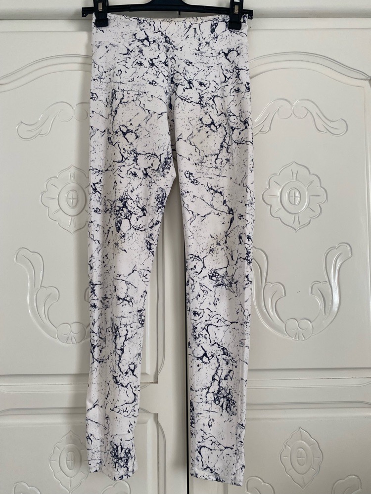 Legging blanc "Garage"