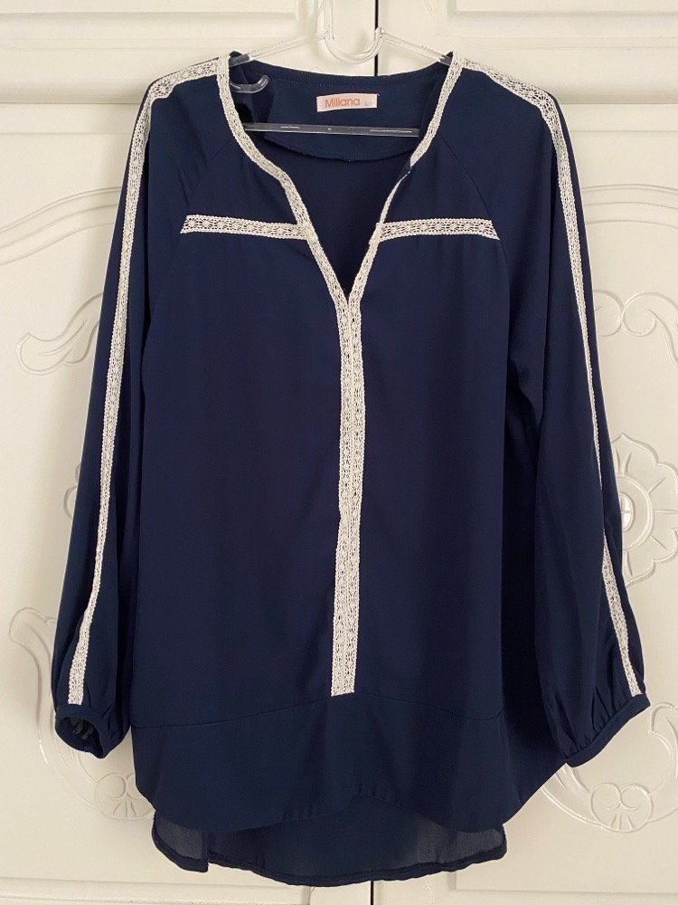 Chemise bleu marine