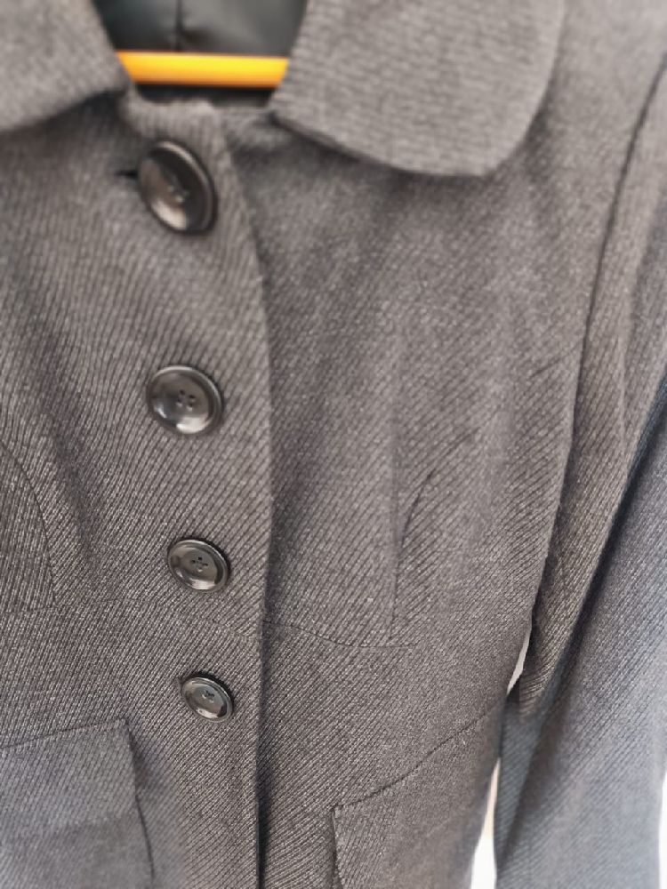Veste manteau Grise