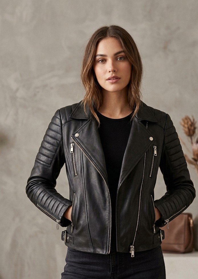  veste en cuir