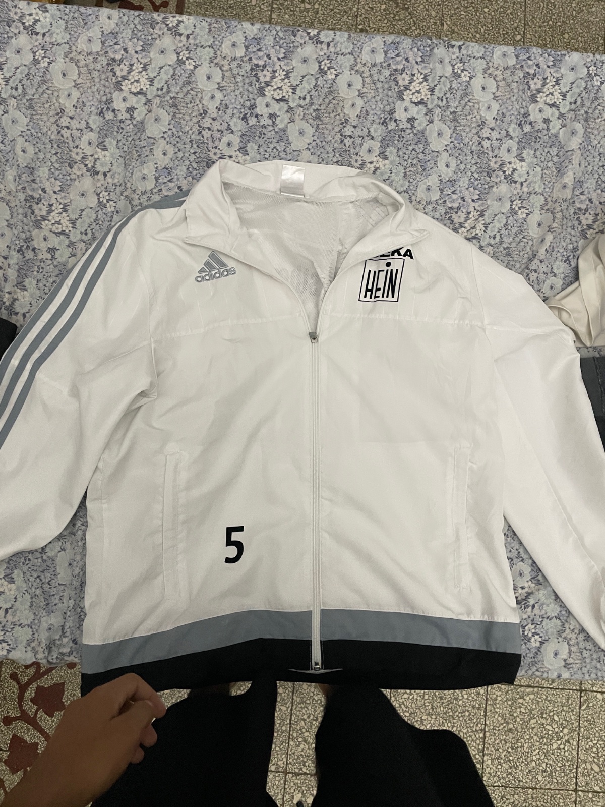 Veste blanc adidas