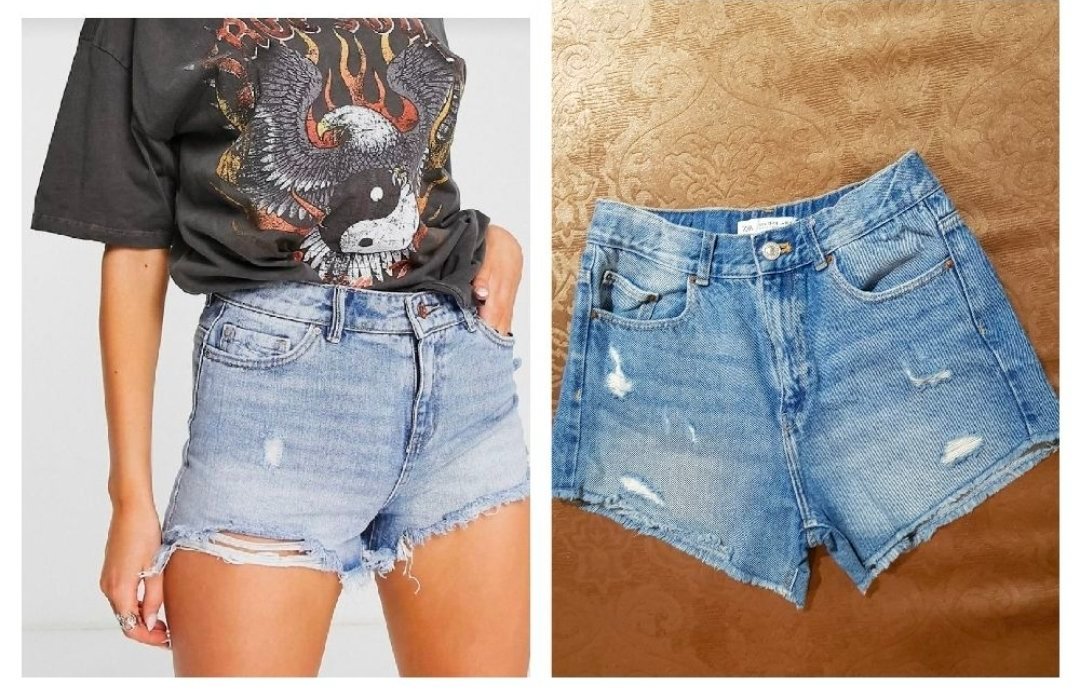 Short en jean 