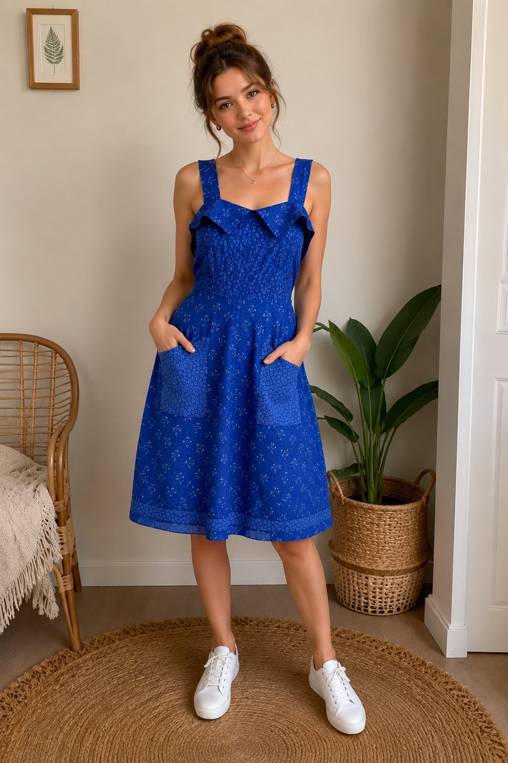 Robe 100% coton