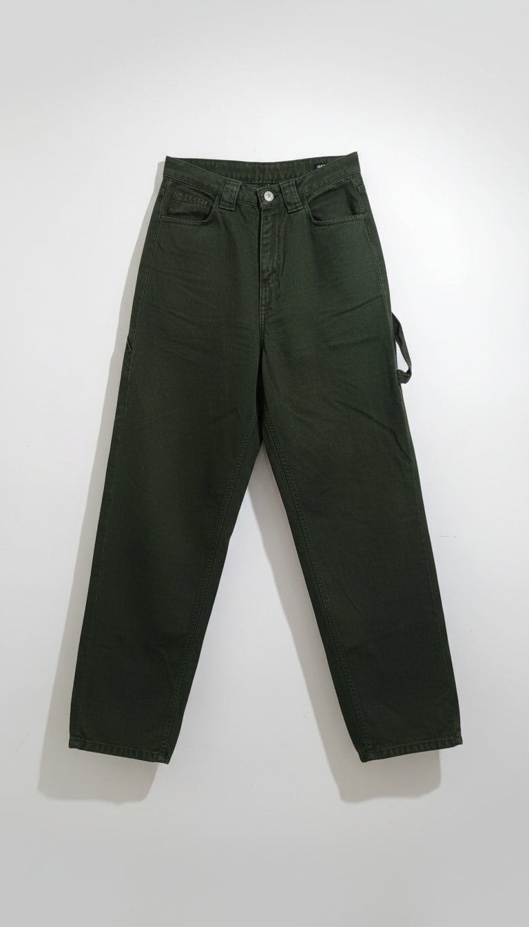 Pentalon baggy Vert militaire 