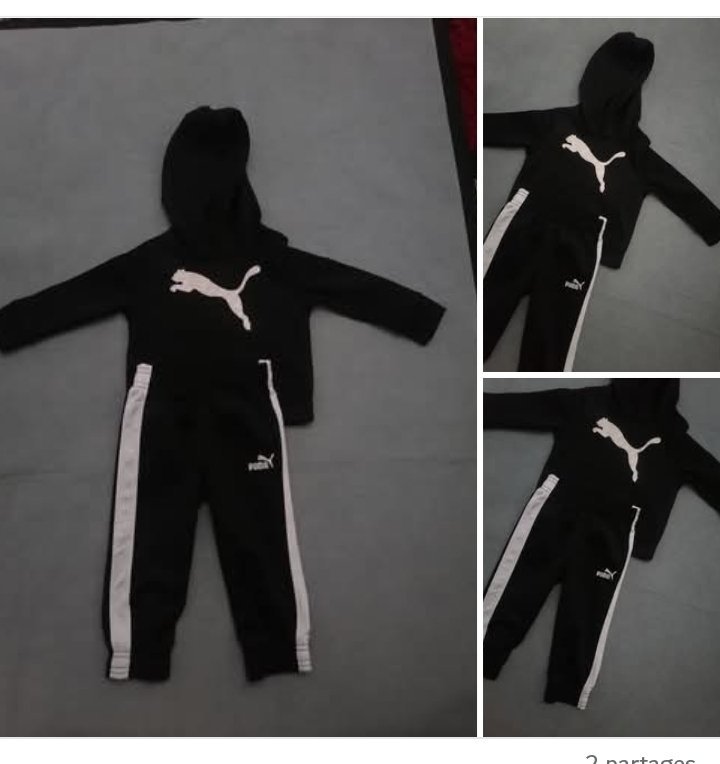 Tenue puma authentique 