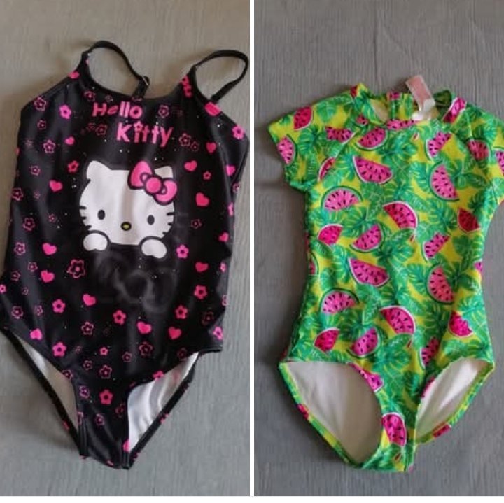 2 maillots fille 