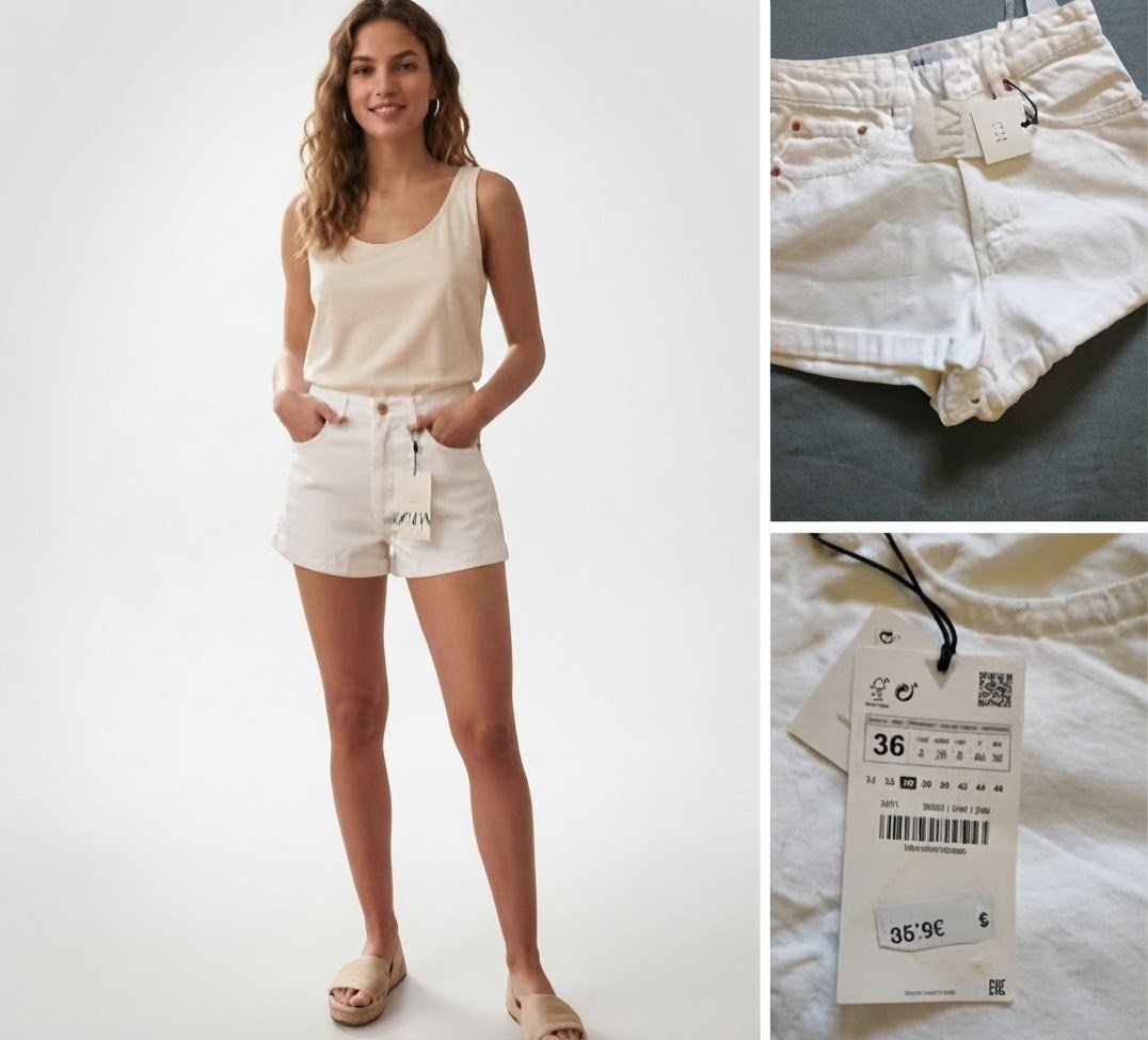 Short zara neuf S
