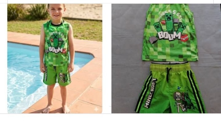 Tenue mincraft 
