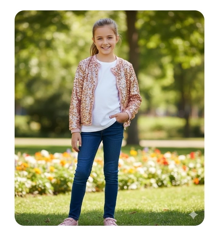 Veste a sequins