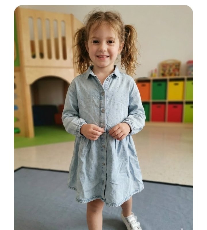 Robe jean fille 