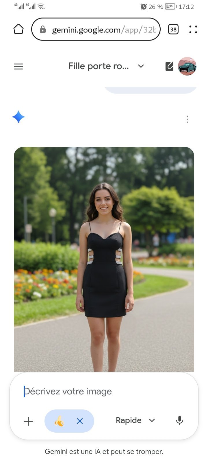 Tres belle robe femme 