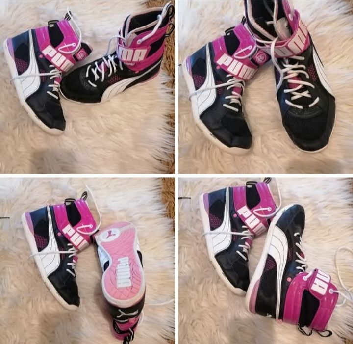 Baskets puma authentique fille p37 etat excll 