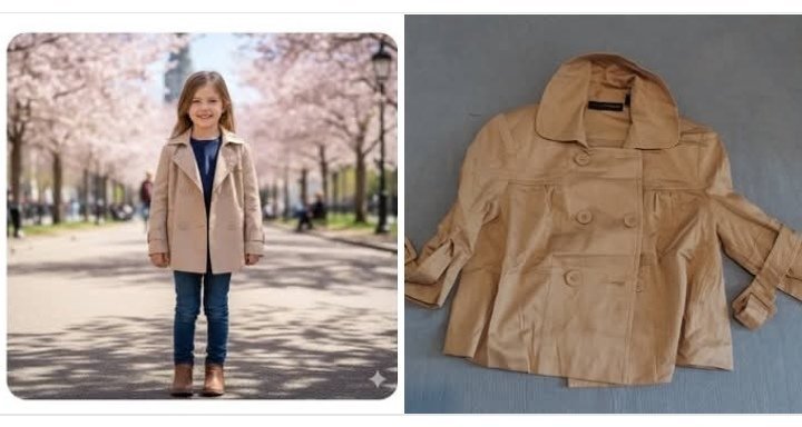 Trench fille