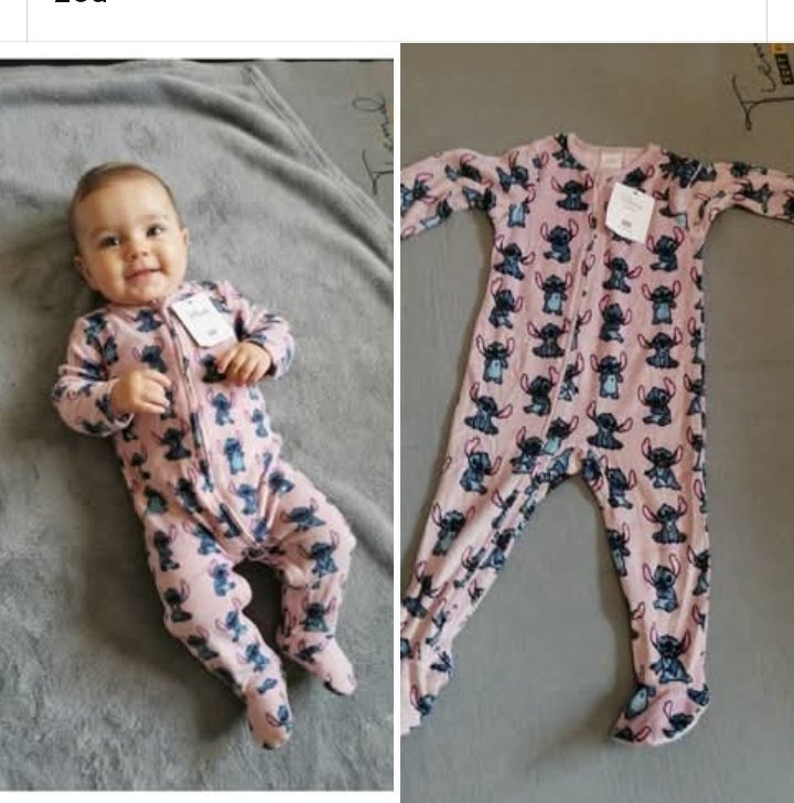 Grenouillère disny stitch 