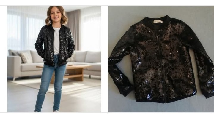 Veste a sequins 