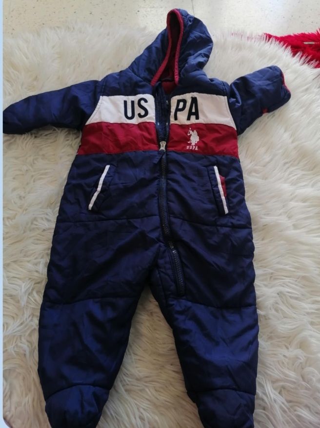 Combinaison Pilote polo ralph lauren 6/9 mois authentique 