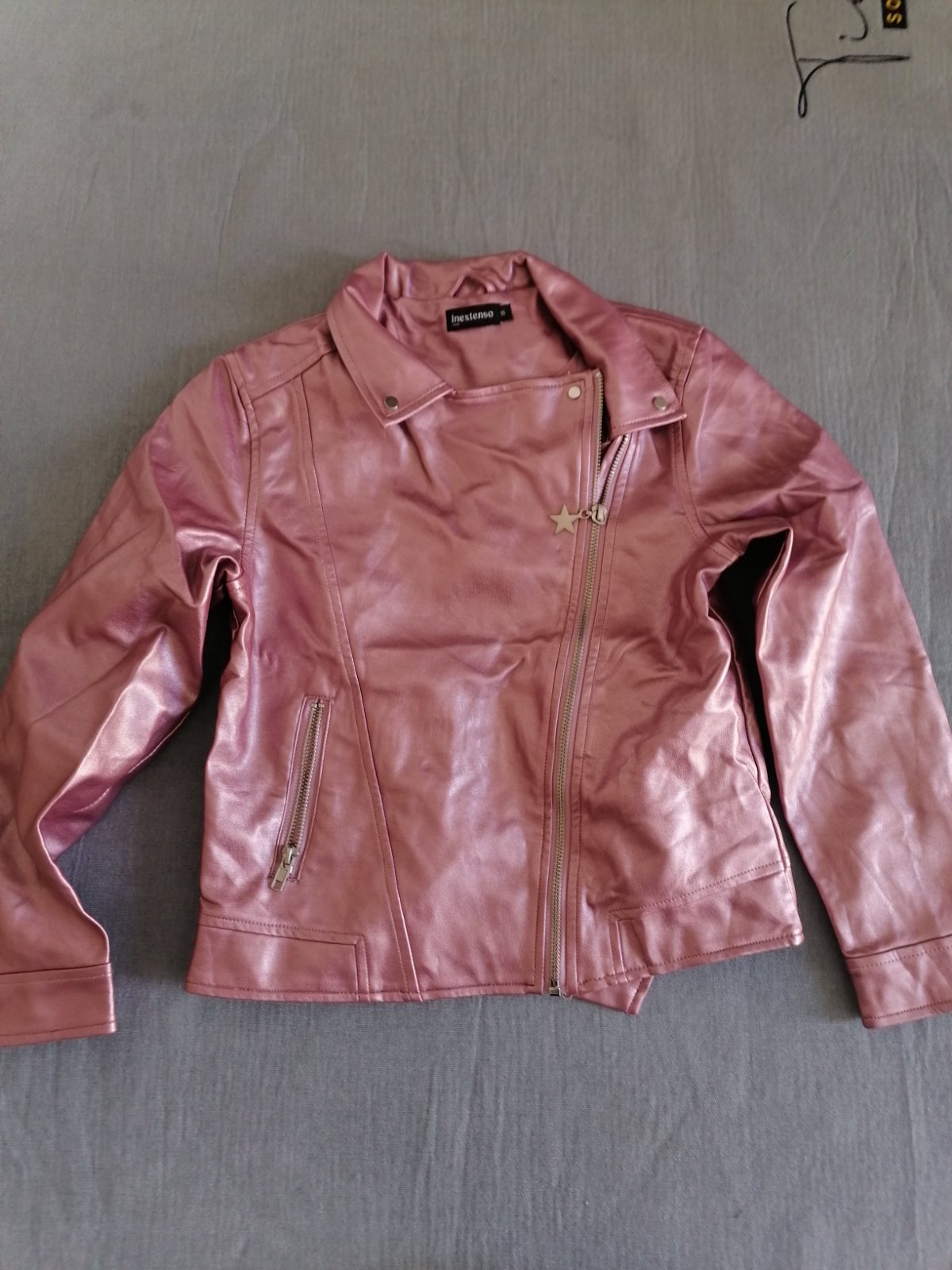 Veste semi cuir 