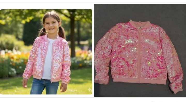 Veste a sequins 