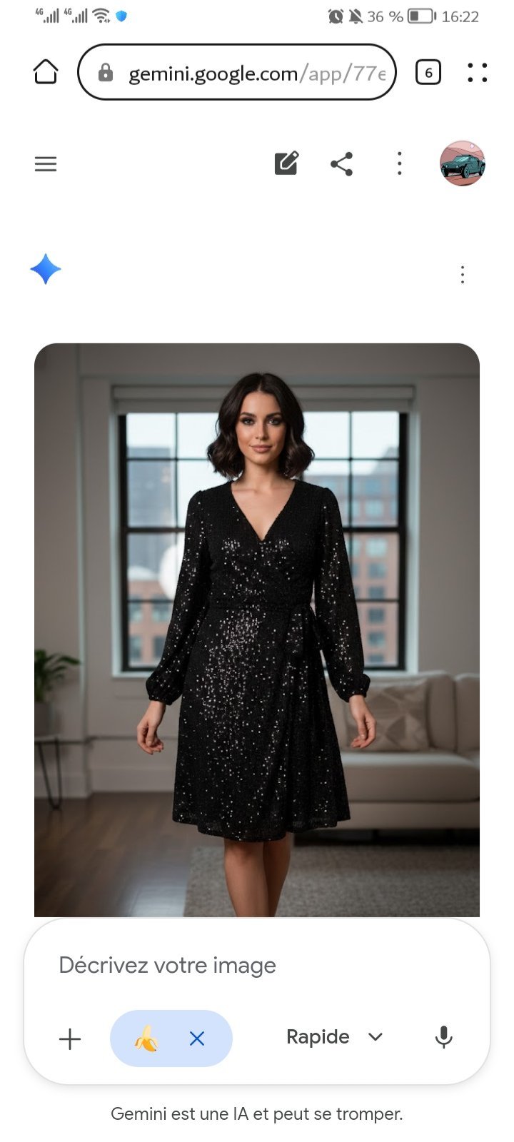 Tres belle robe femme 
