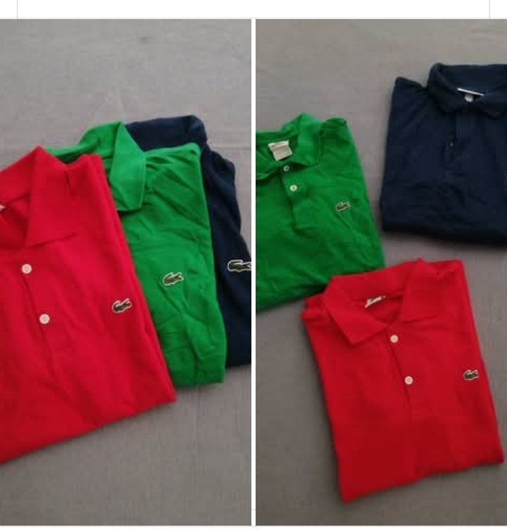 3 pulls lacoste authentique 