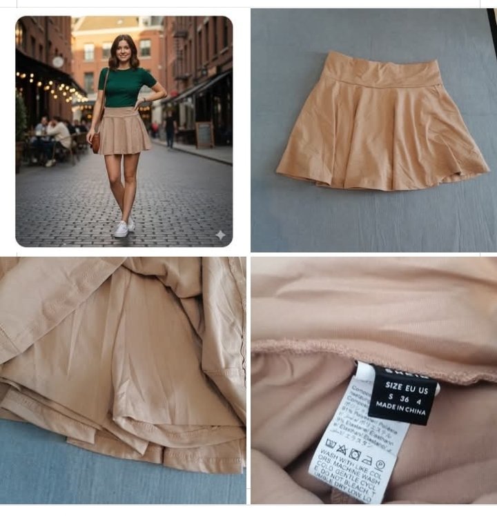 Jupe short shein 